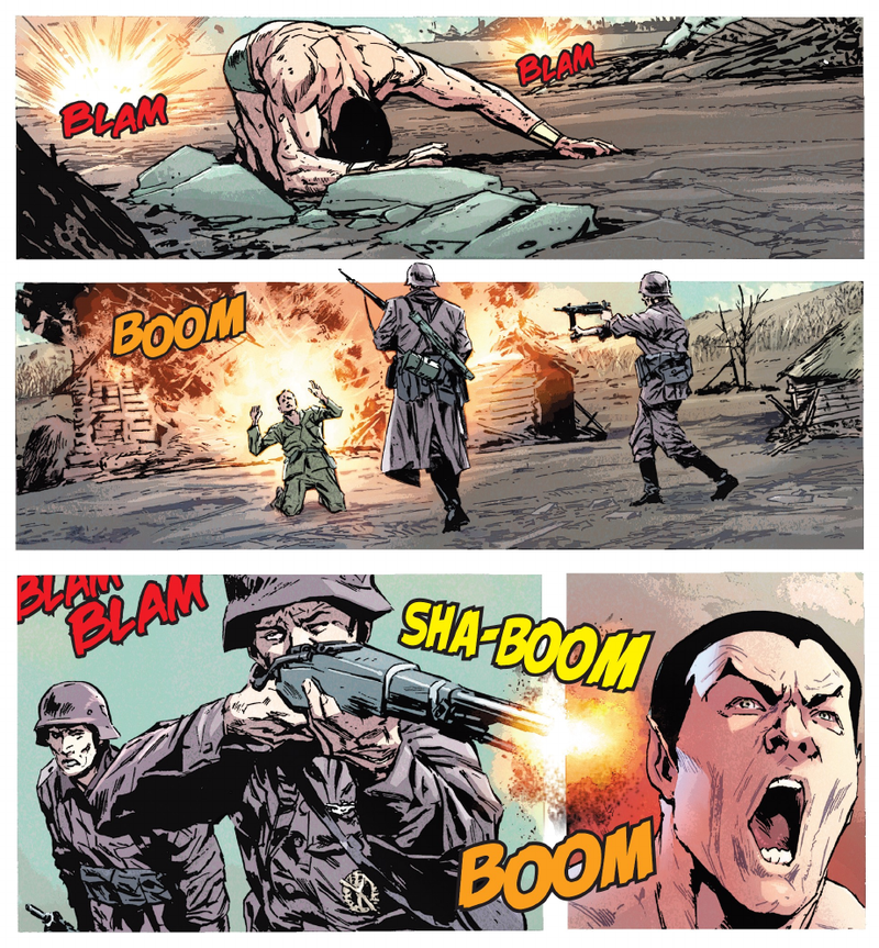 A weakened Namor arrives too late to save his friend.